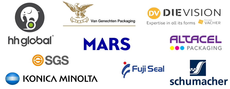 Een greep uit de opdrachtgevers die hun packaging vacatures bij SMS Intermediair neerleggen.